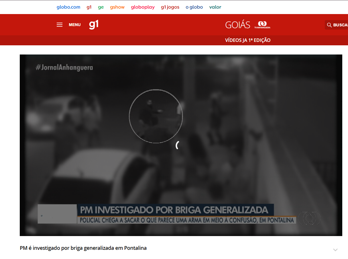 PM investigado por briga generalizada em Pontalina